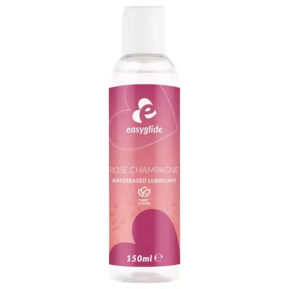 EasyGlide - smurt middel med smag, vandbaseret glidecreme - rosé champagne (150 ml)