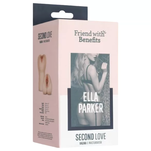 FWB - Ella Parker realistisk kunstig vagina - natur