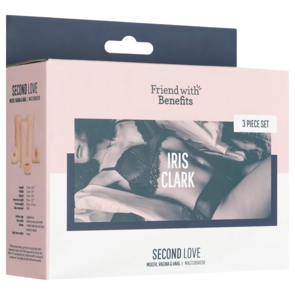 FWB - masturbatorsæt til mænd - realistisk - natur