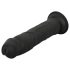 Easytoys - naturtro dildo - 17,5 cm (sort)