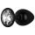 Easytoys Anal Collection - anal plug med sten - S (sort)