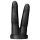 BUTTR Victory - dobbelt analfinger dildo (sort)