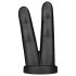 BUTTR Victory - dobbelt analfinger dildo (sort)
