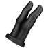 BUTTR Victory - dobbelt analfinger dildo (sort)
