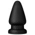 BUTTR Cold Blooded - stor anal plug (sort)