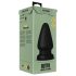BUTTR Cold Blooded - stor anal plug (sort)