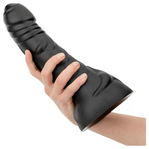 BUTTR Black Hawk - realistisk analdildo - sort