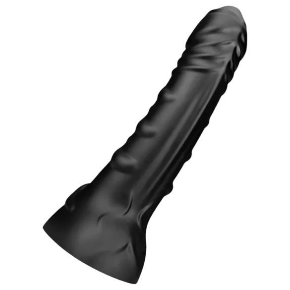 BUTTR Black Hawk - realistisk analdildo - sort