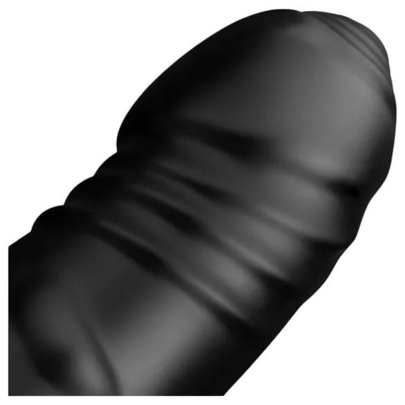 BUTTR Black Hawk - realistisk analdildo - sort