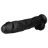 BUTTR Dingo Dildo - gigantisk og realistisk - 43 cm (sort)