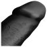 BUTTR Dingo Dildo - gigantisk og realistisk - 43 cm (sort)