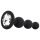 EasyToys - perle anal plug (sort)
