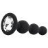 EasyToys - perle anal plug (sort)