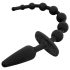 EasyToys - 2-i-1 anal plug (sort)