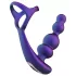 Hueman Stellar Force - analvibrator og penisring (lilla)