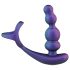 Hueman Stellar Force - anal vibrator og penisring (lilla)