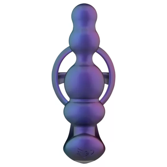 Hueman Stellar Force - analvibrator og penisring (lilla)