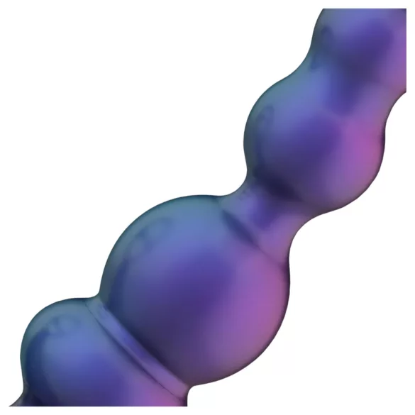 Hueman Stellar Force - analvibrator og penisring (lilla)