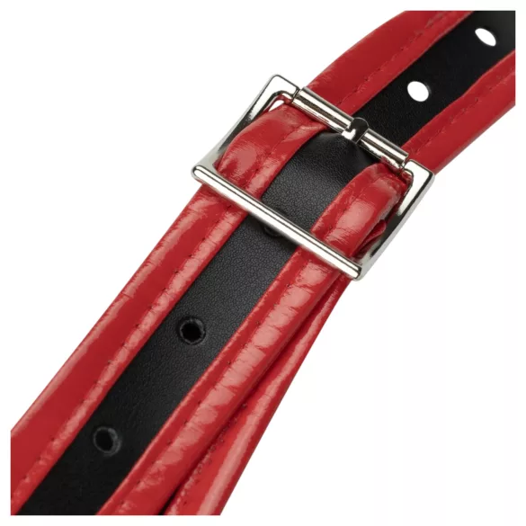 Easytoys - strap-on trusser med tredobbelt dildo - sort