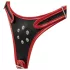 Easytoys - strap-on trusser med tredobbelt dildo - sort