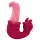 Teazers - dobbelt tungevibrator - vibrator med to tunger - pink