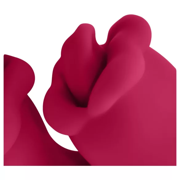 Teazers - dobbelt tungevibrator - vibrator med to tunger - pink