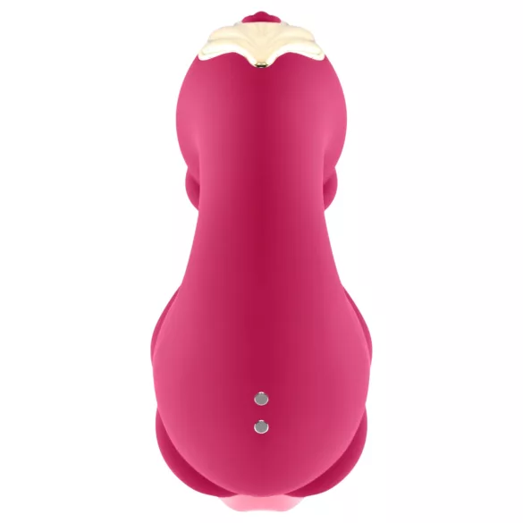 Teazers - dobbelt tungevibrator - vibrator med to tunger - pink