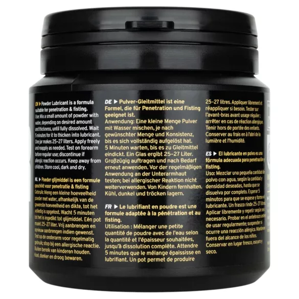 BUTTR - pulverformet, øjeblikkelig glidecreme (135 g)