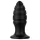 BUTTR Aftershock - gigantisk analplug (sort) - 23 cm
