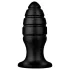 BUTTR Aftershock - gigantisk analplug (sort) - 23 cm