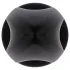 BUTTR Huge Explosive II - kæmpe anal plug (sort) - 29 cm