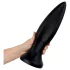 BUTTR Huge Explosive II - kæmpe anal plug (sort) - 29 cm