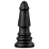BUTTR Tactical II - kæmpe anal plug (sort) - 26 cm