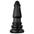 BUTTR Tactical II - kæmpe anal plug (sort) - 26 cm