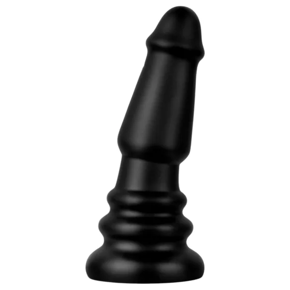 BUTTR Tactical II - kæmpe anal plug (sort) - 26 cm