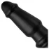 BUTTR Tactical II - kæmpe anal plug (sort) - 26 cm