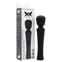 Pixey Aquamini - mini wand vibrator (sort)