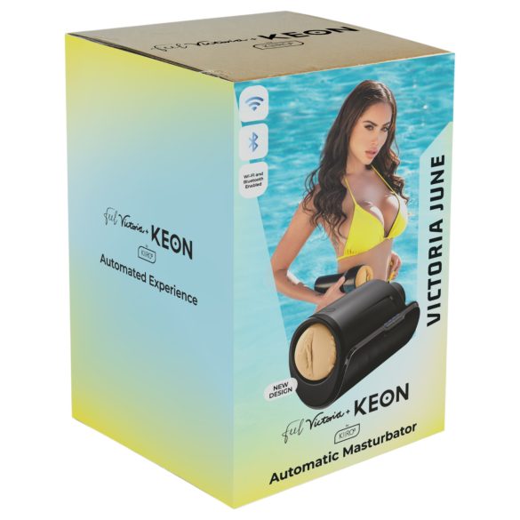 Kiiroo Keon Wifi + Victoria June - masturbator (naturlig)