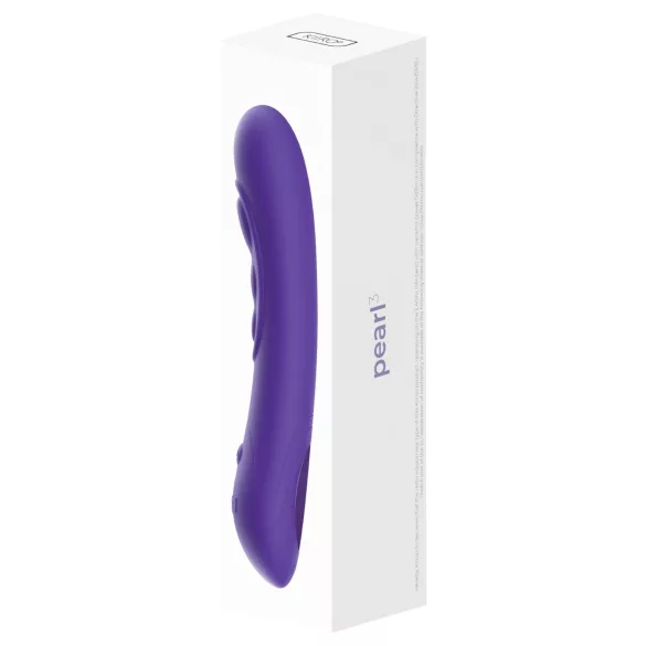 Kiiroo Pearl 3 - interaktiv G-punktsvibrator - lilla