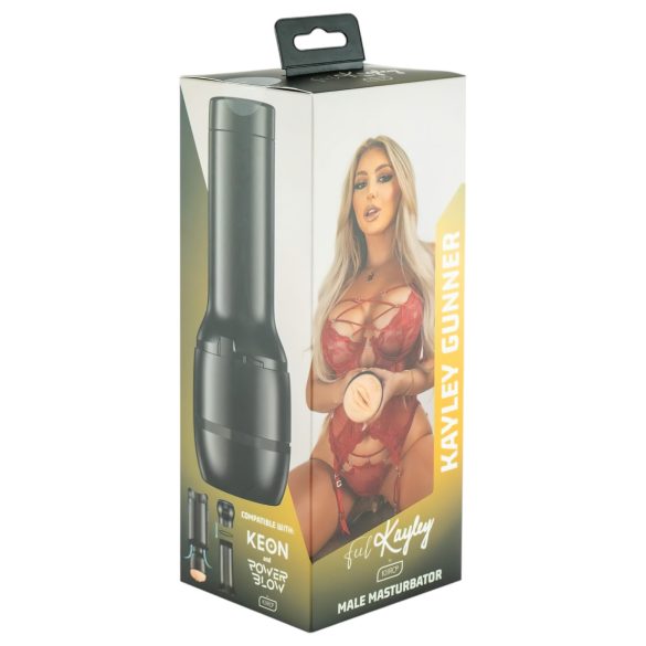 Kiiroo Kayley Gunner - Realistisk vagina - PowerBlow klar