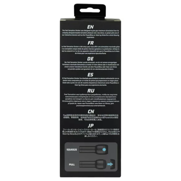 Kiiroo - masturbator - PowerBlow kompatibel - sort