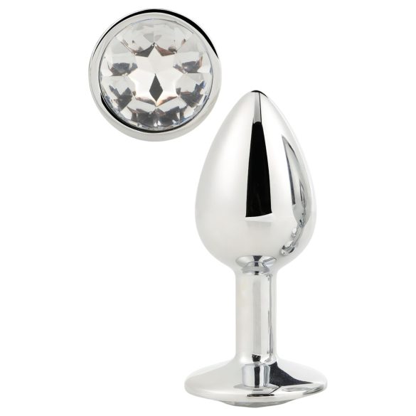 Gleaming Love - anal plug (sølv)