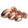Gleaming Love hjerte-analplug sæt - rosegold (3 dele)