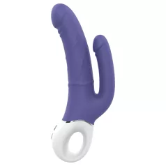 Dreamtoys Essentials - dobbelt vibrator (lilla)