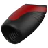Dreamtoys Essentials - sugende-vibrerende masturbator (sort)