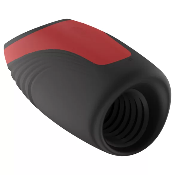 Dreamtoys Essentials - sugende-vibrerende masturbator (sort)