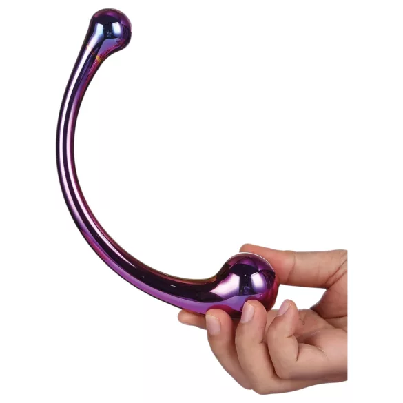 Dreamtoys - glasdildo massager - lilla