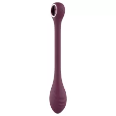   Glam - genopladelig, vandtæt og fleksibel G-punkt vibrator (lilla)