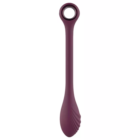 Glam - genopladelig, vandtæt og fleksibel G-punkt vibrator (lilla)