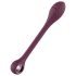 Glam - genopladelig, vandtæt, fleksibel G-punkt vibrator (lilla)